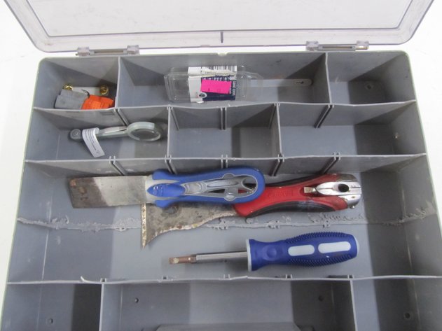 Image for Tackle Box w/Assorted Tools And Hardware