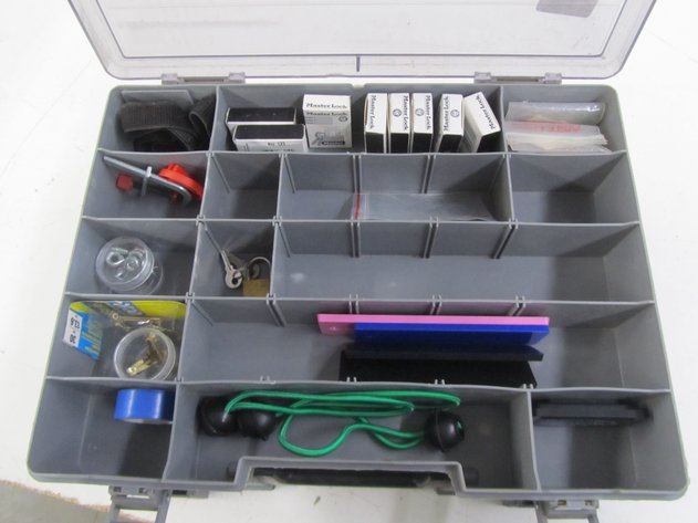 Image for Tackle Box w/Assorted Tools And Hardware