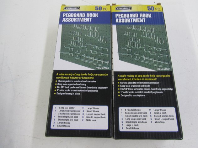 Image for (2) Storehouse Pegboard Hook Assortments