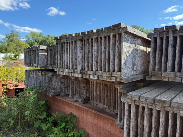Image for Contractor Surplus: Concrete Curing Blankets, Floor Trusses, Barrier Blocks & More