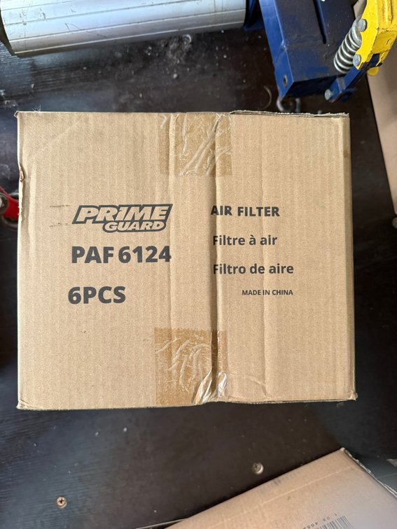 (6) Prime Guard Air Filters