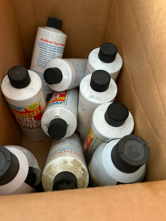 (2) Zecol Break Parts Cleaner and (8) Bio- Diesel Fuel Power