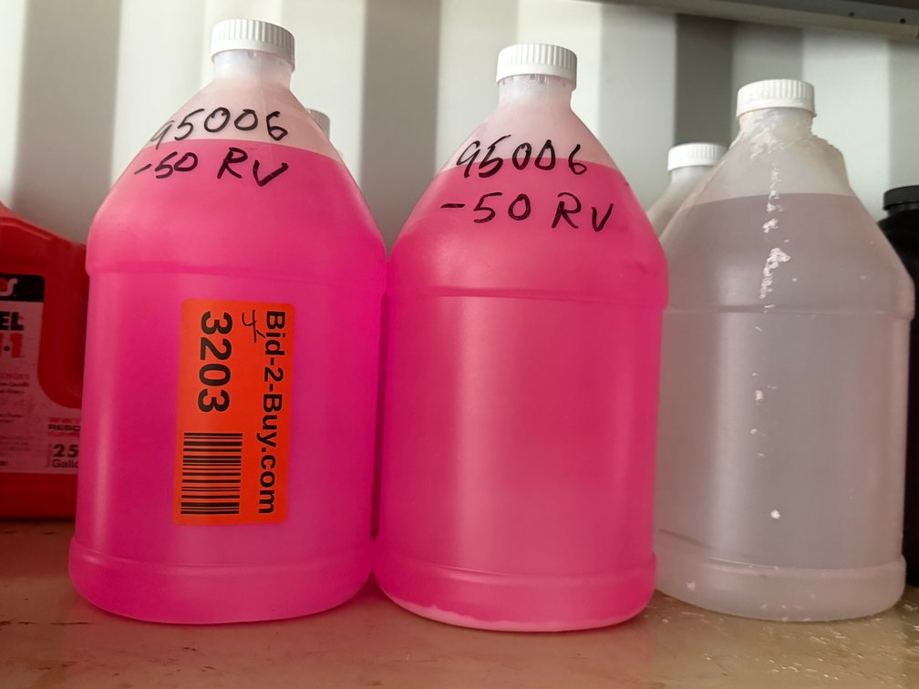 (4) Gallons of 95006RV Antifreeze