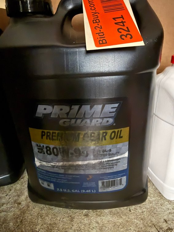 2.5 Gallon Premium Guard Oil SAE 80- W