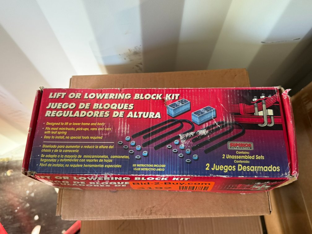 Superior Lift or Lowering Block Kit