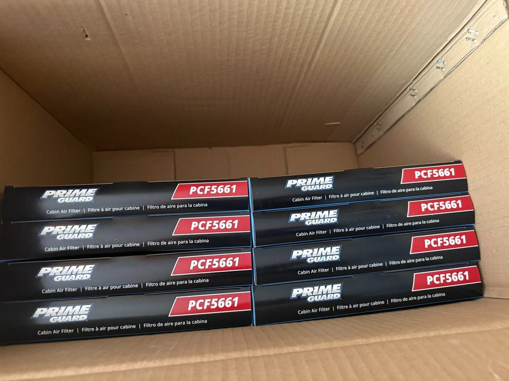 (8) Prime Guard Premium Cabin Air Filters