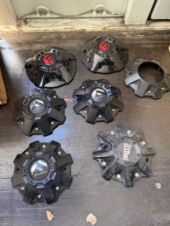 Plastic Fuel Hub Caps