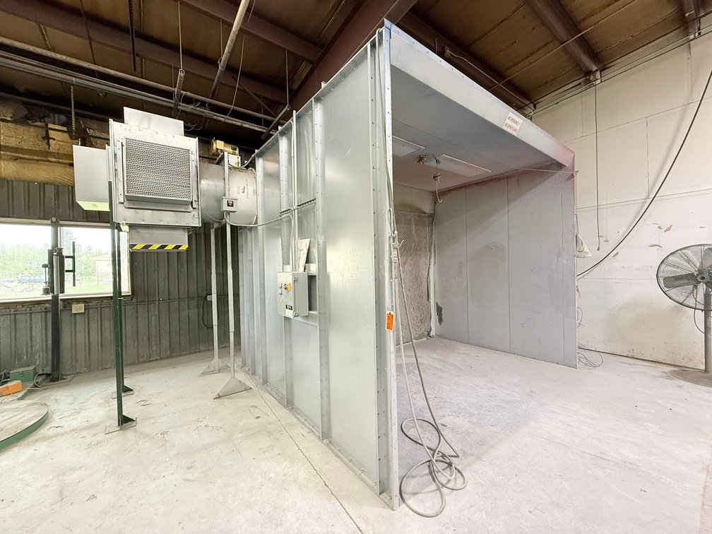Opening Soon: Powdercoating Equipment Surplus to Ongoing Opeartions