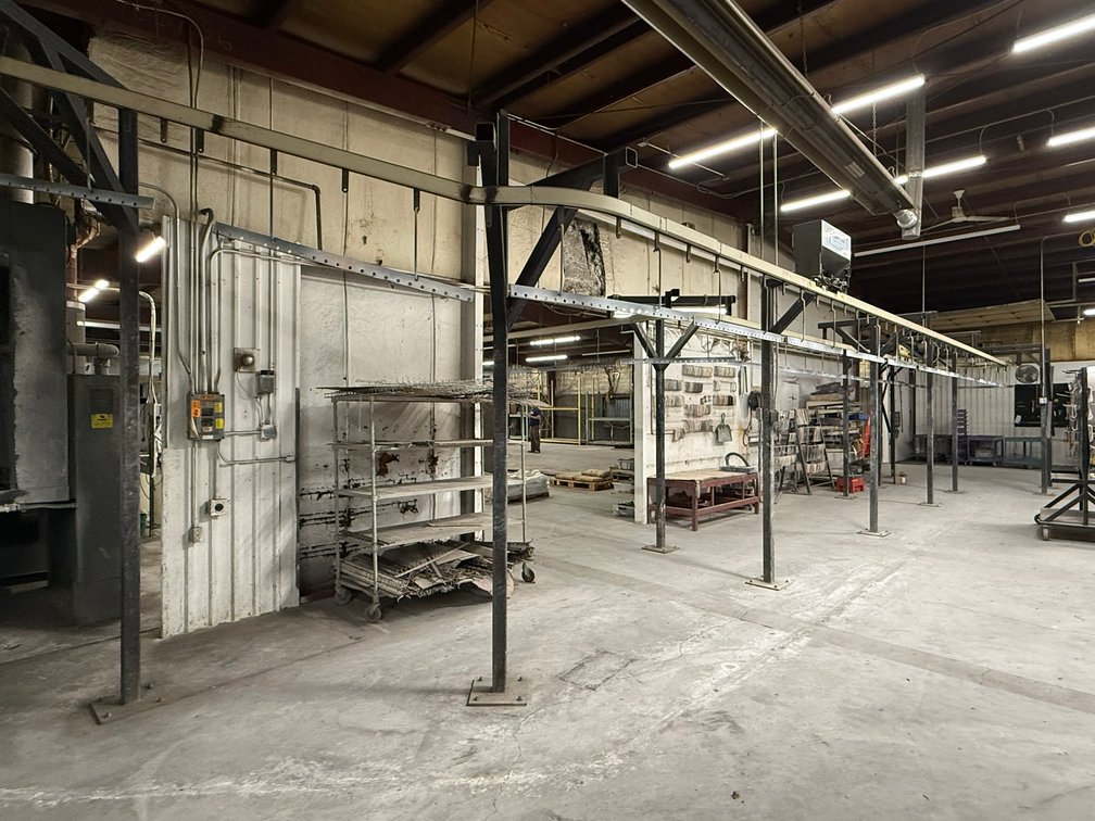 Opening Soon: Powdercoating Equipment Surplus to Ongoing Opeartions