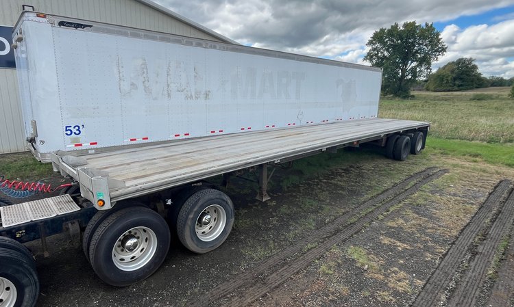 Image for 1997 East 48' Spread Axle Semi Flatbed