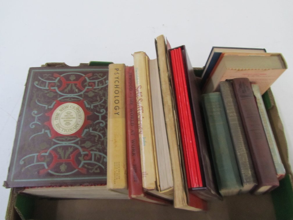 Box Of Assorted Vintage Books