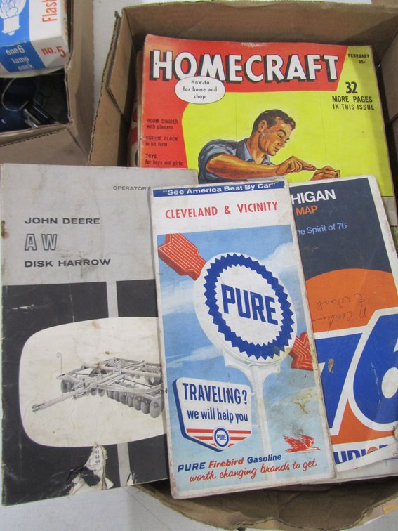 Flat Of Assorted Vintage Magazines