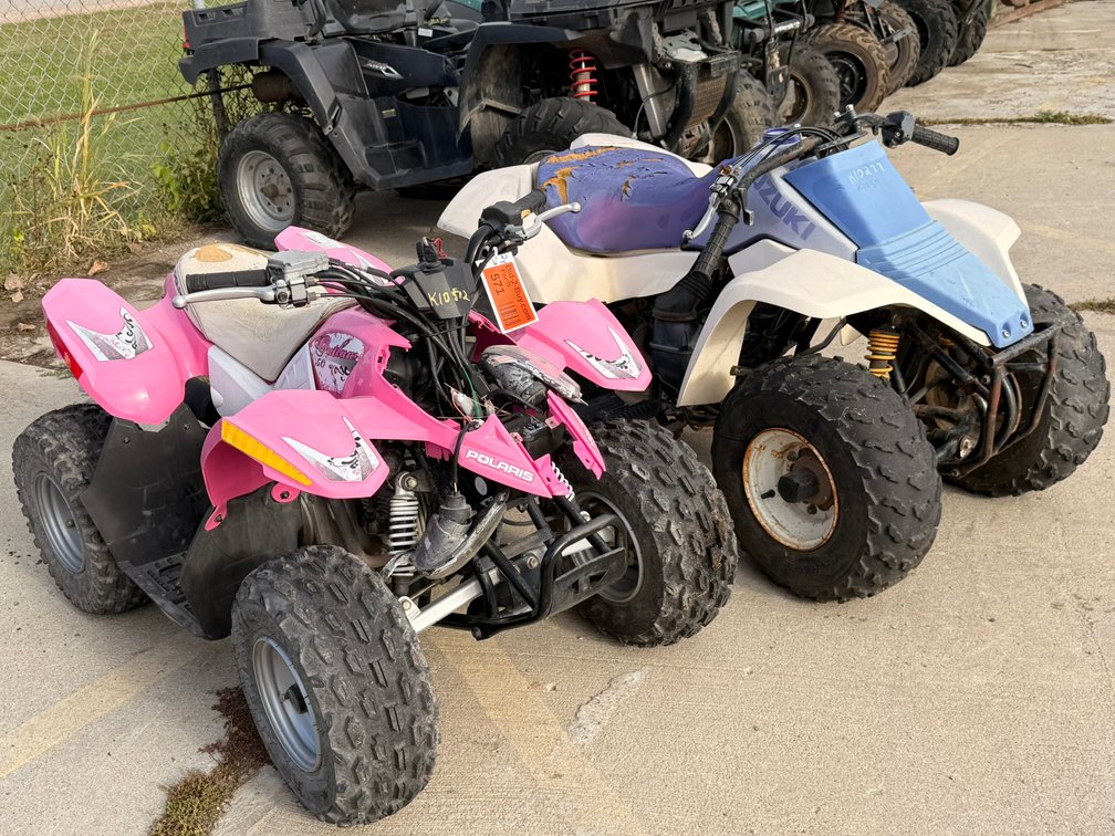 Polaris Outlaw 50CC 4WT and Suzuki LT50 4 Wheeler