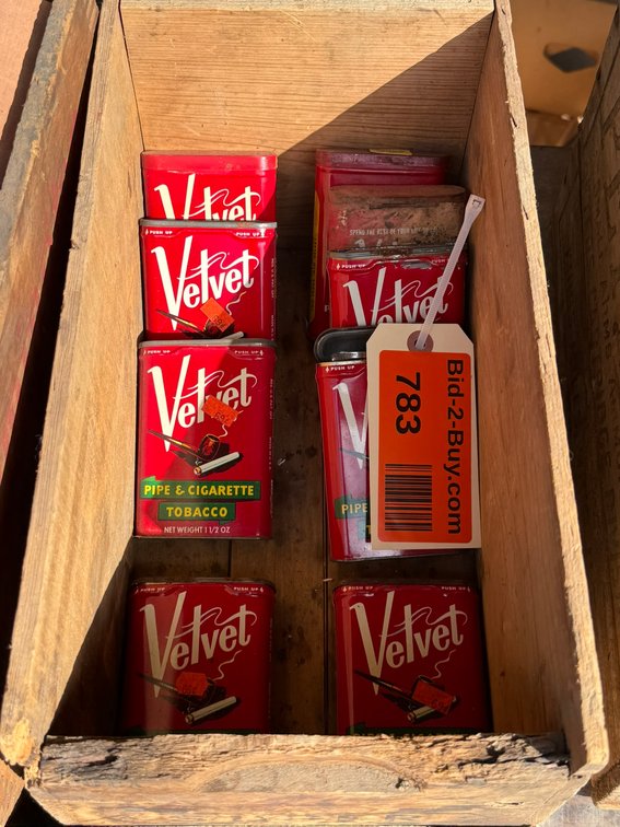(9) Velvet Tins