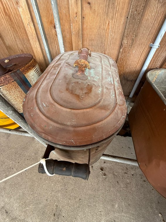 Copper Boiler with Lid