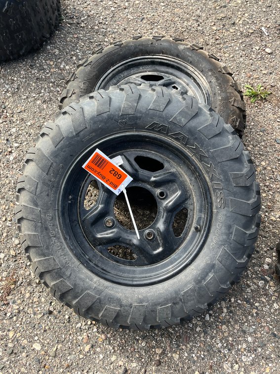 Maxxis and Carlisle ATV and UTV Tires with Rims