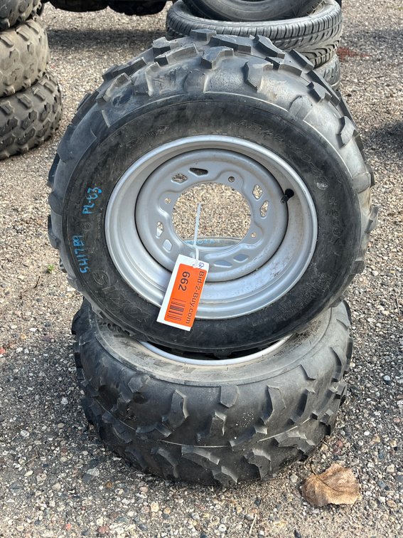 (2) Maxxis Tires with Rims