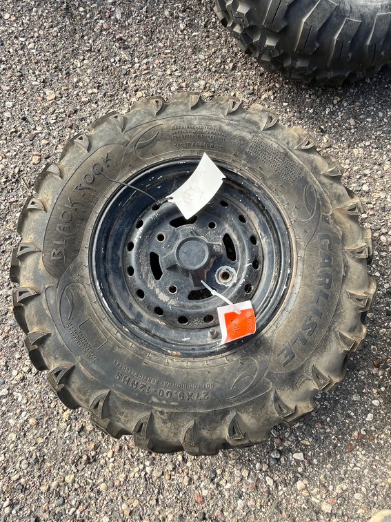 Carlisle Blackrack ATV and UTV Tire with Rim