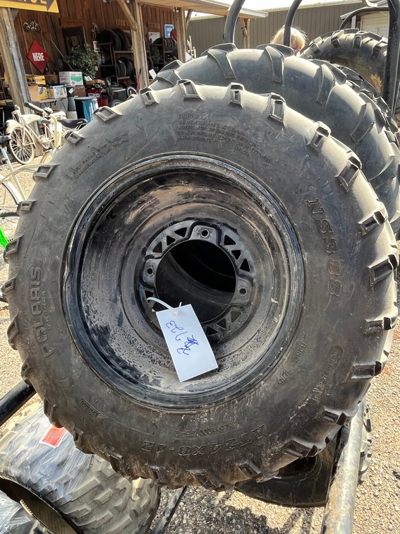 Polaris ATV and UTV Tire with Rim