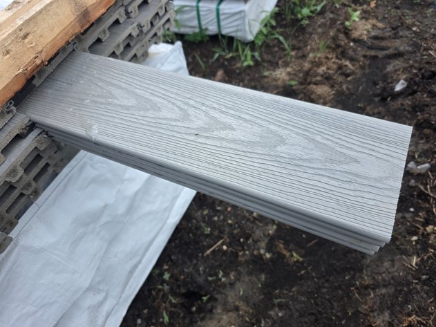 Image for Solid & Slotted Composite Deck Boards: 20', 16' & 12'