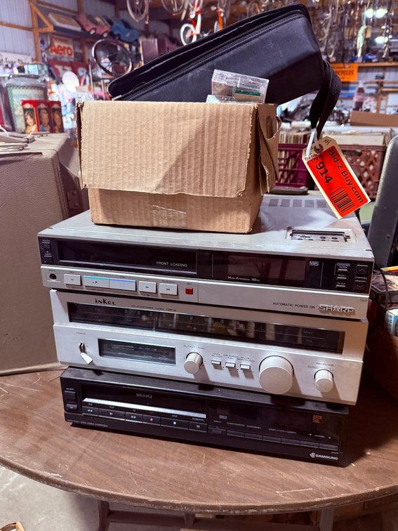 VHS Players and Tapes