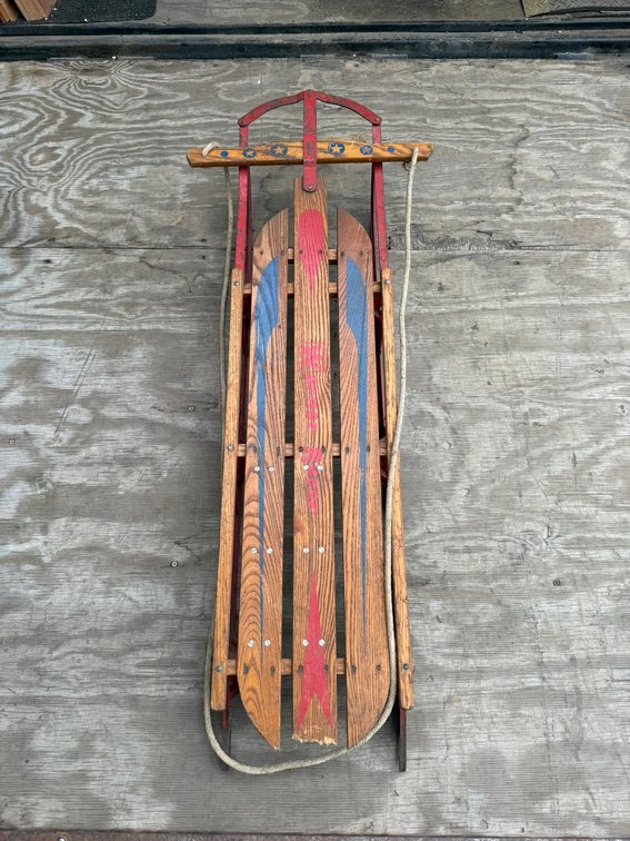 Warner Rcaer Vintage Sled