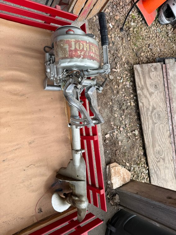 Johnson Sea Horse Boat Motor