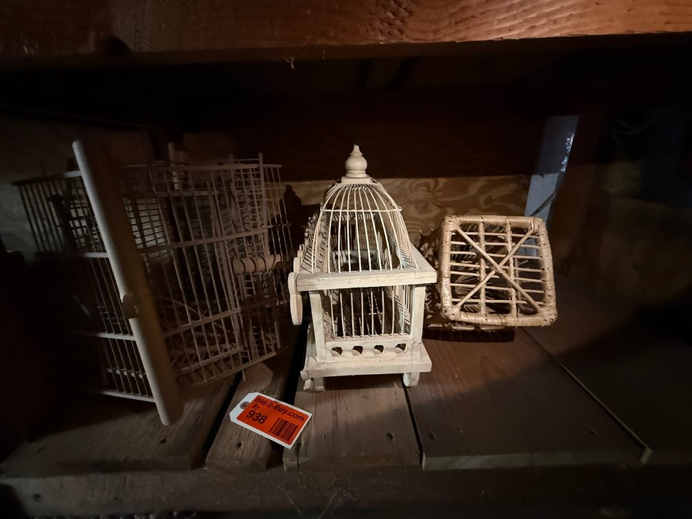 (3) Vintage Bird Cages