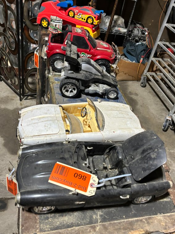 (5) Toy Cars and Trucks