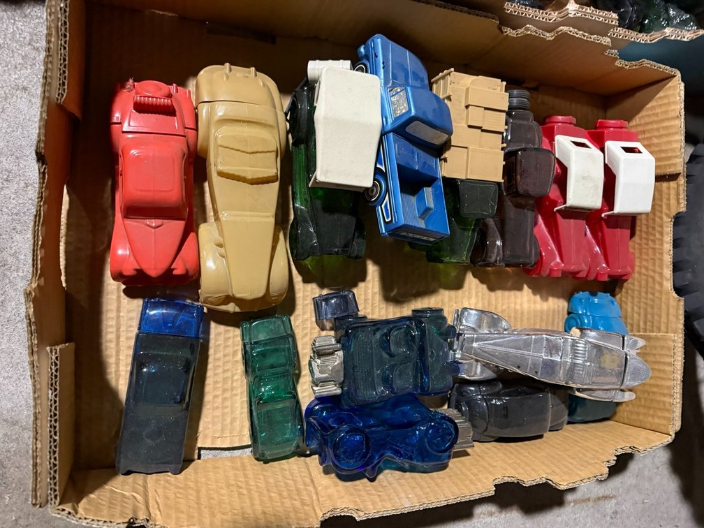 (15) Vintage Avon Vehicles Containers