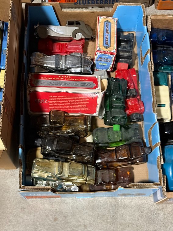 (15) Vintage Avon Vehicles Containers