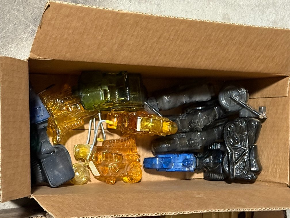 (11) Vintage Avon Vehicle/ Motorcycle Containers