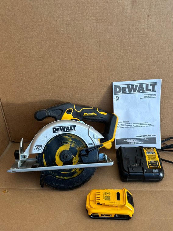 DeWalt 20V Brushless 6-1/2" Circular Saw