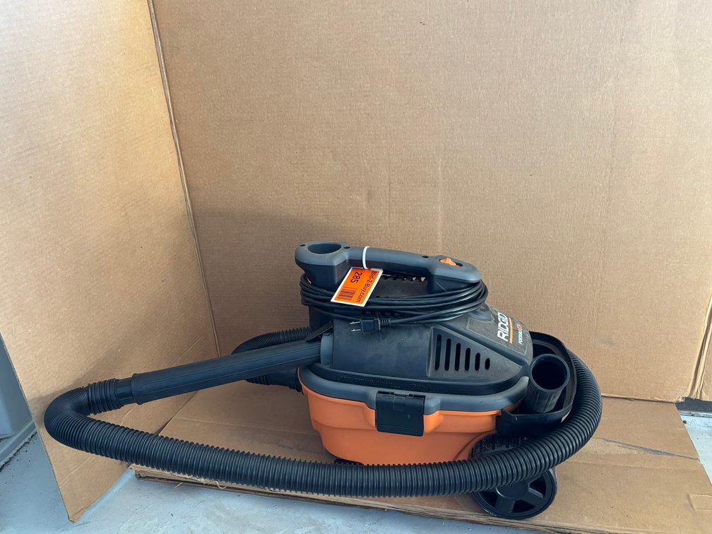 Rigid Portable Vacuum with Attachments