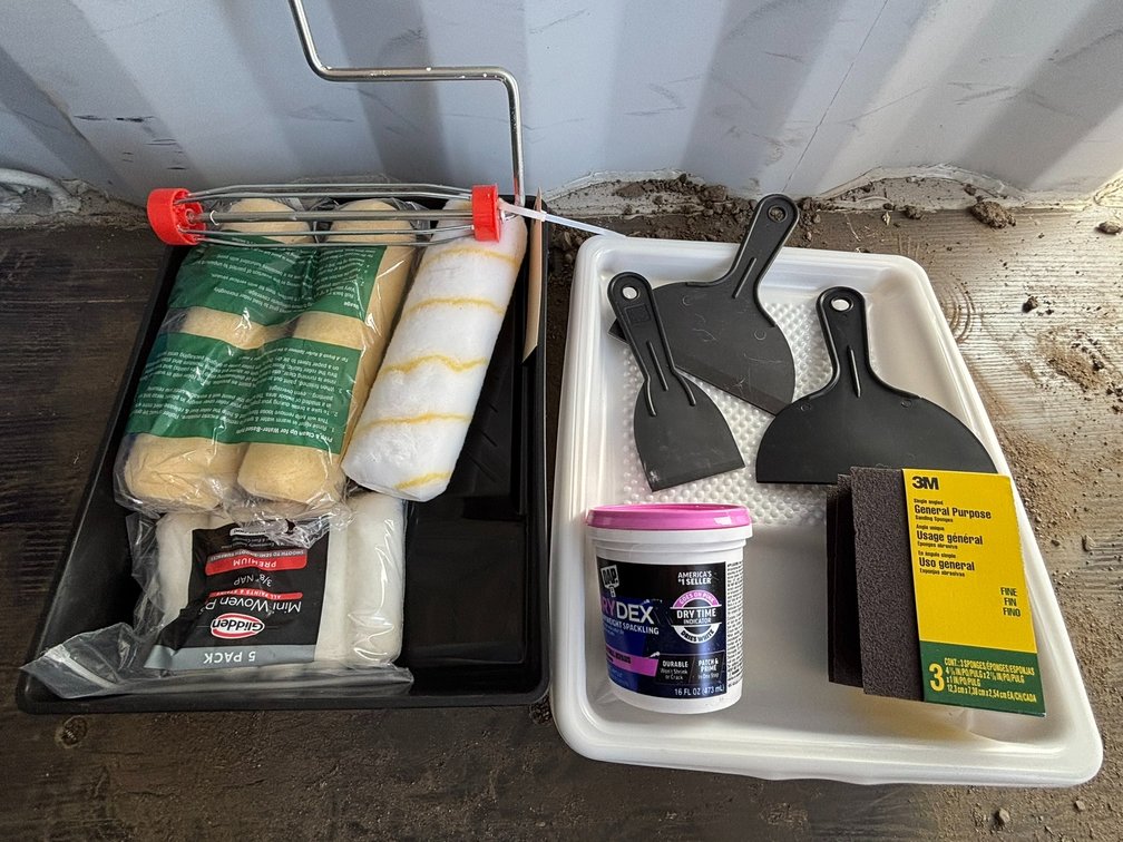 Assortment of Painting Supplies