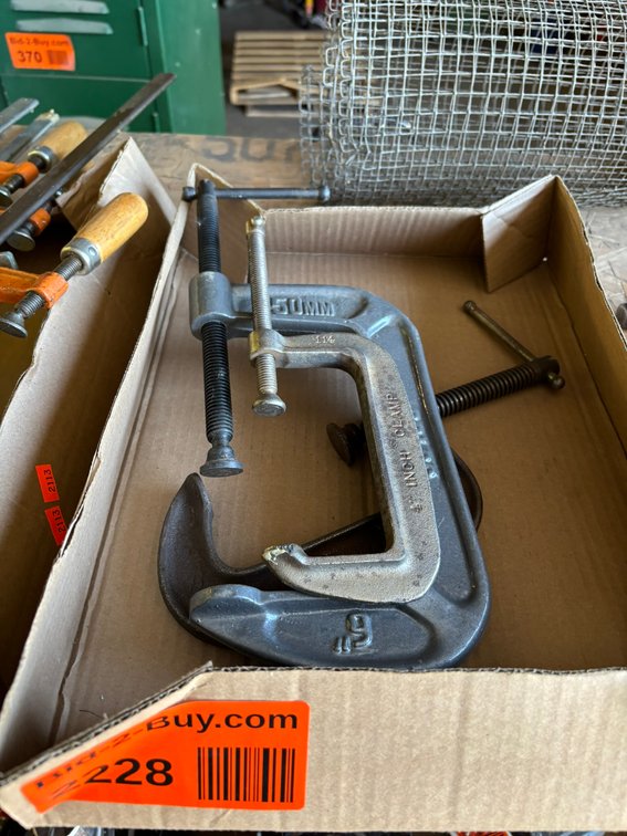 (3) C-Clamps