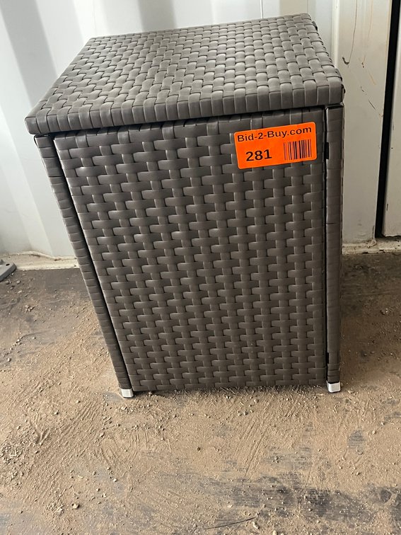 Wicker Style Storage Box