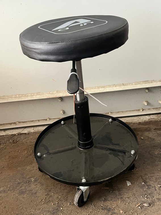 Aim Adjustable Stool on Wheels