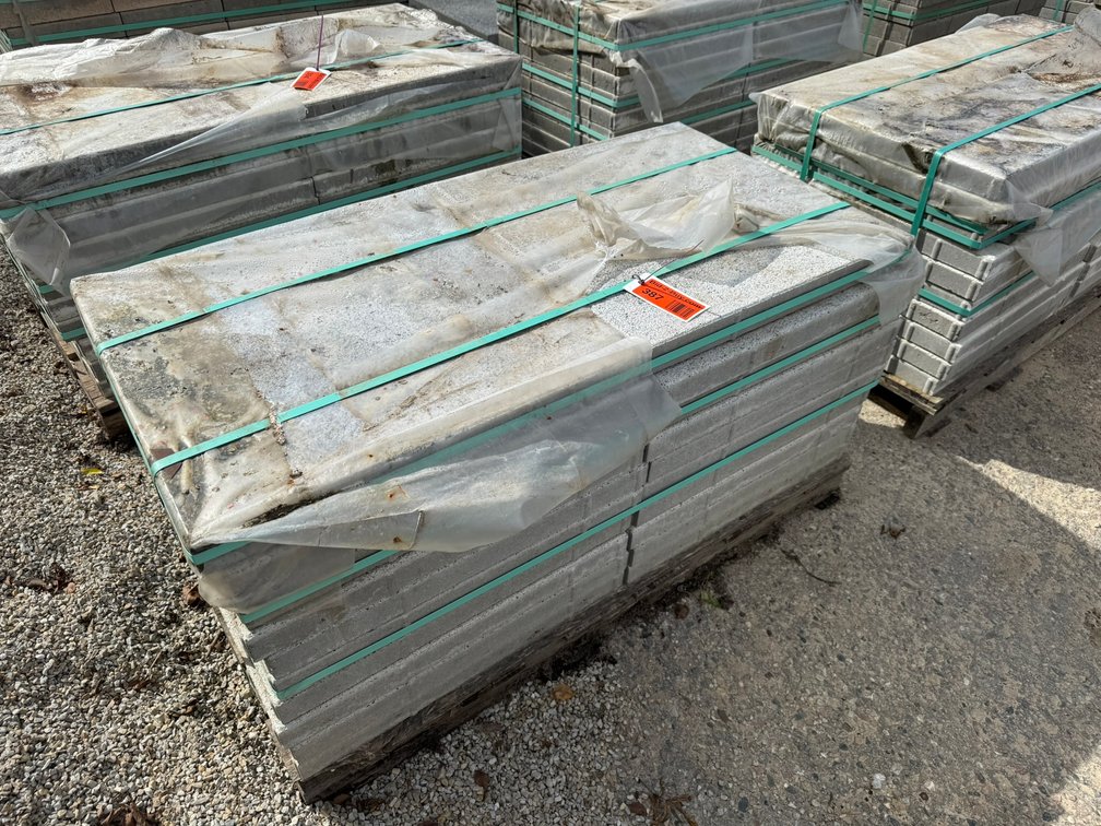 (20) Concrete White Tiles