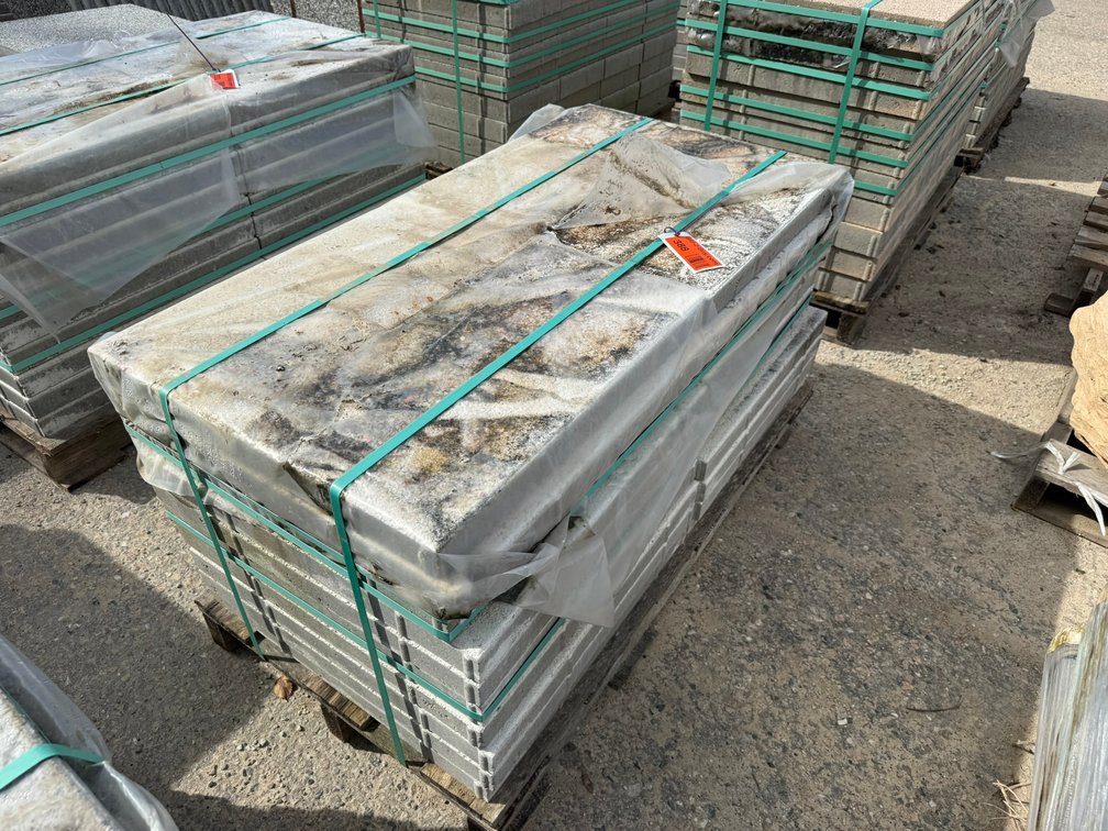 (20) Concrete White Tiles