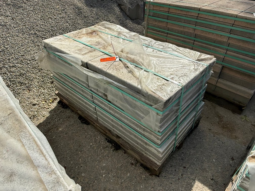 (20) Concrete White Tiles