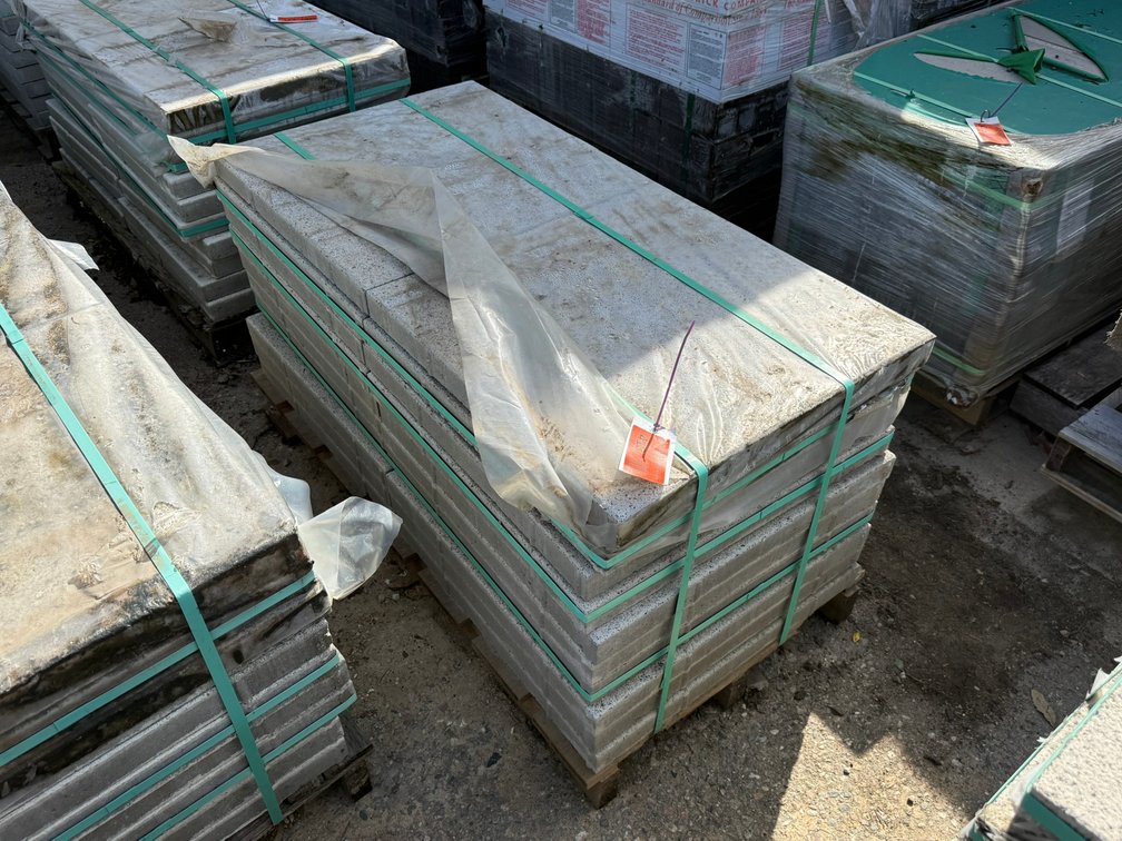 (20) Concrete White Tiles