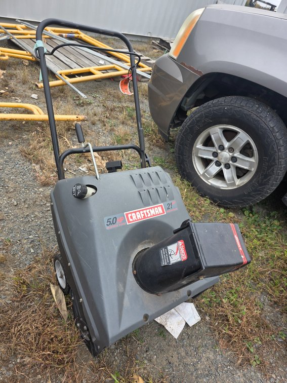 Craftsman 50hp 21" Snowblower