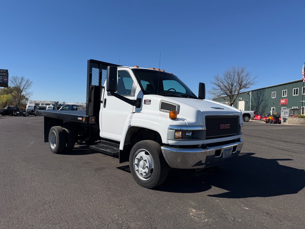 2005 GMC C4500 2 WD with 12' Steel Flatbed