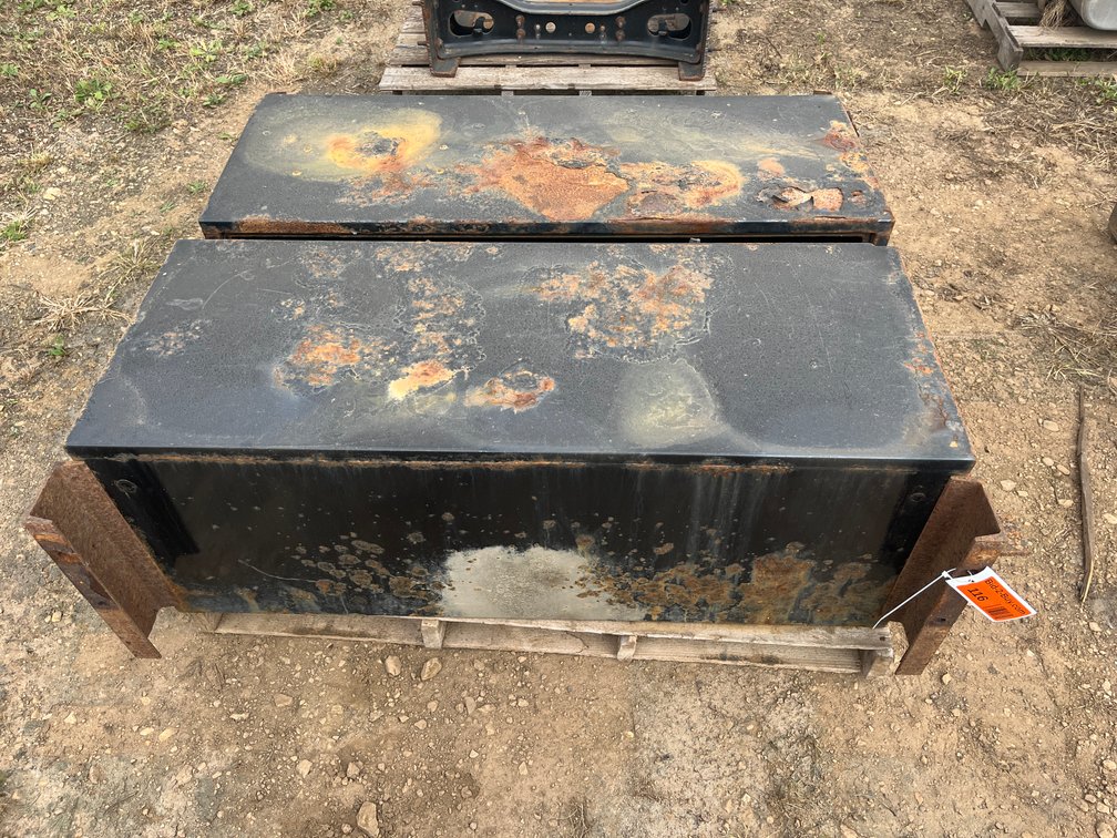 (2) Steel Tool Box, 48" x 18" x 18"