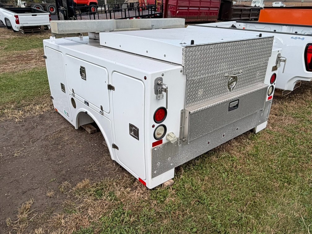 Brand FX 96" x 80" Fiberglass Composite Service Body With Retractable Top