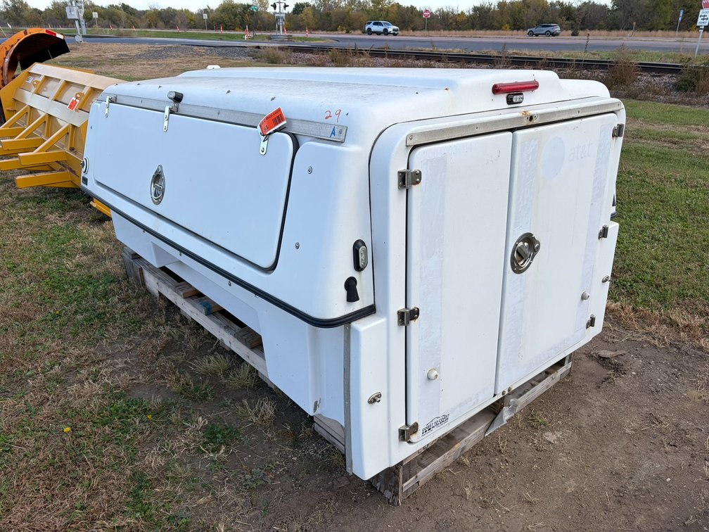 2013 BrandFx 8' Commercial Fiberglass Topper/Service Body
