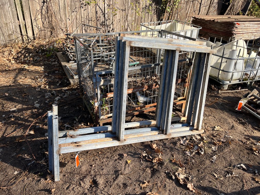 (4) Custom Made Scaffolding Frames