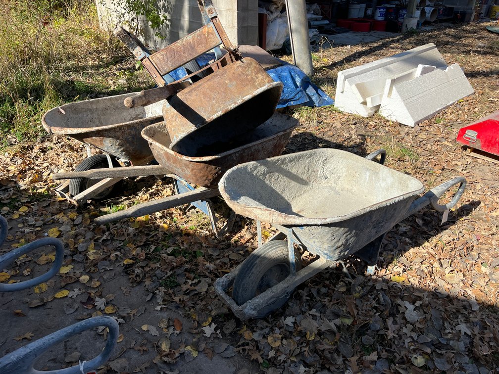(4) Wheelbarrows