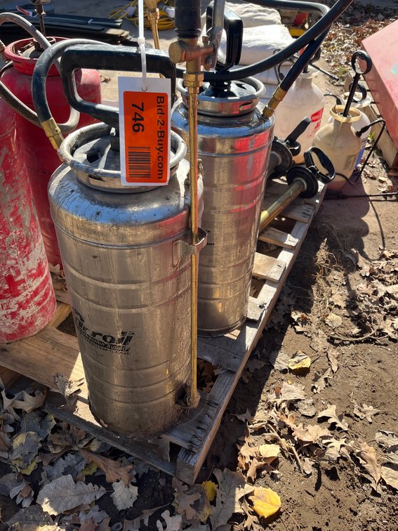(2) Carroll Concrete Sprayers